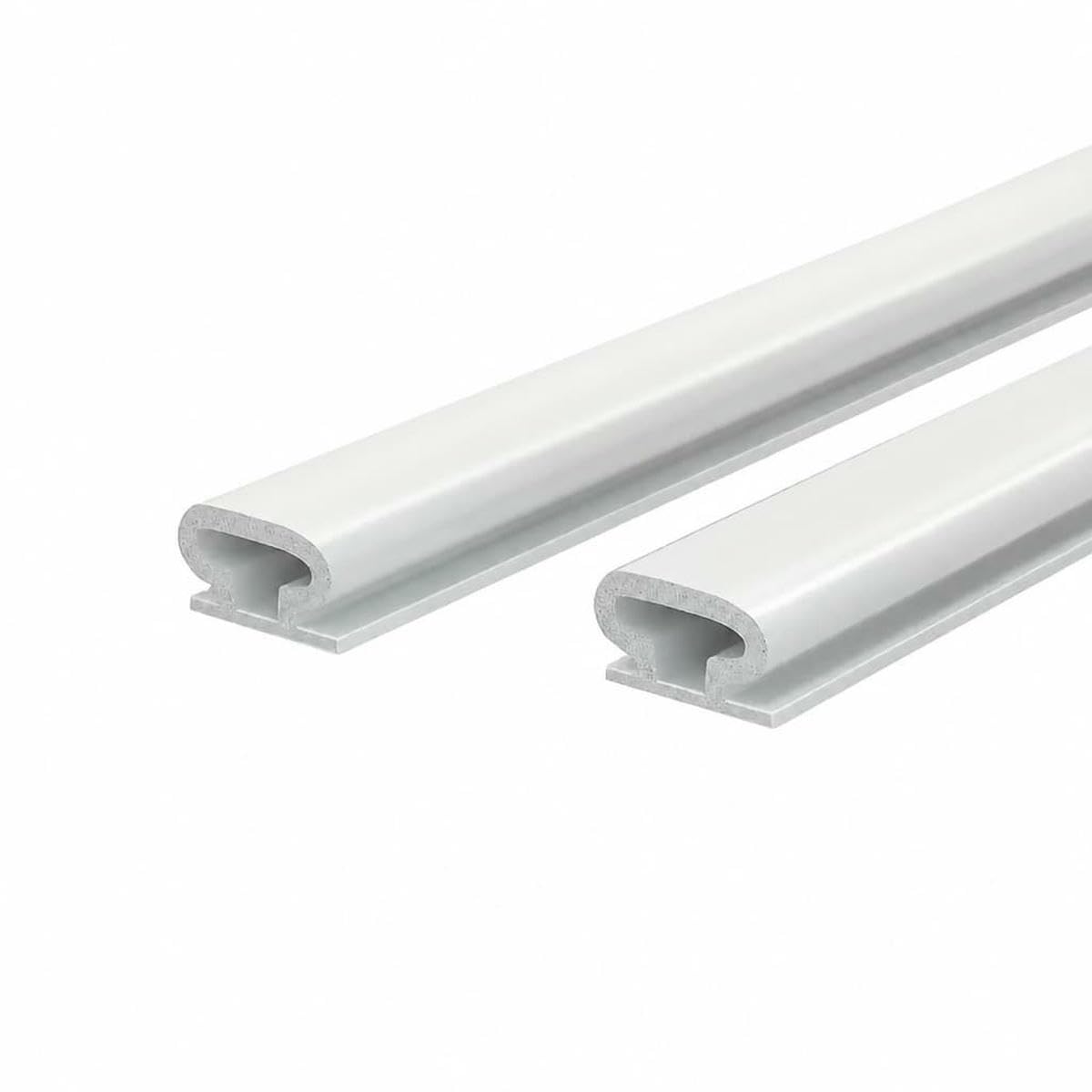 1pc Weather Stripping Door Seal, Window and Door Door Seal Strip, Soundproofing Self-Adhesive Backing D-Shape Door Weather Strip-White 6m