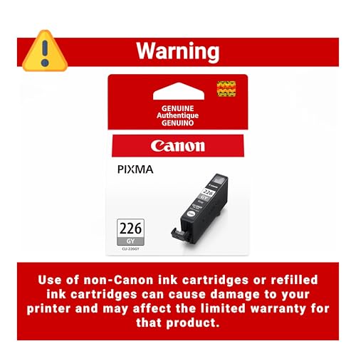 Canon CLI-226 Genuine Gray Ink Tank, Compatible with MG8120, MG6120, MG8220, and MG6220 Printers - image 3