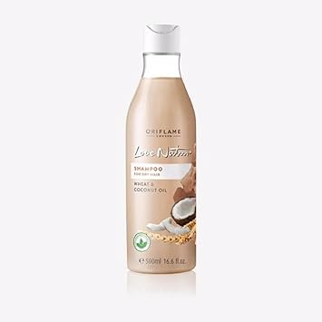 Oriflame Love Nature Shampoo For Dry Hair Wheat & Coconut Oil 250ml-32618