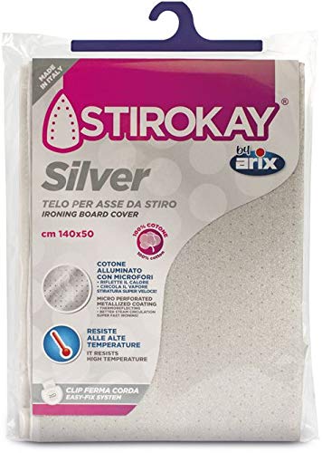 Arix Silver Ironing Board Cover - 140x50 cm [185-ARX- 202]