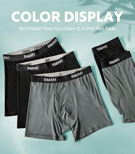 Calzoncillos bóxer para hombre adiós rozaduras con el pack 5Mayi 5