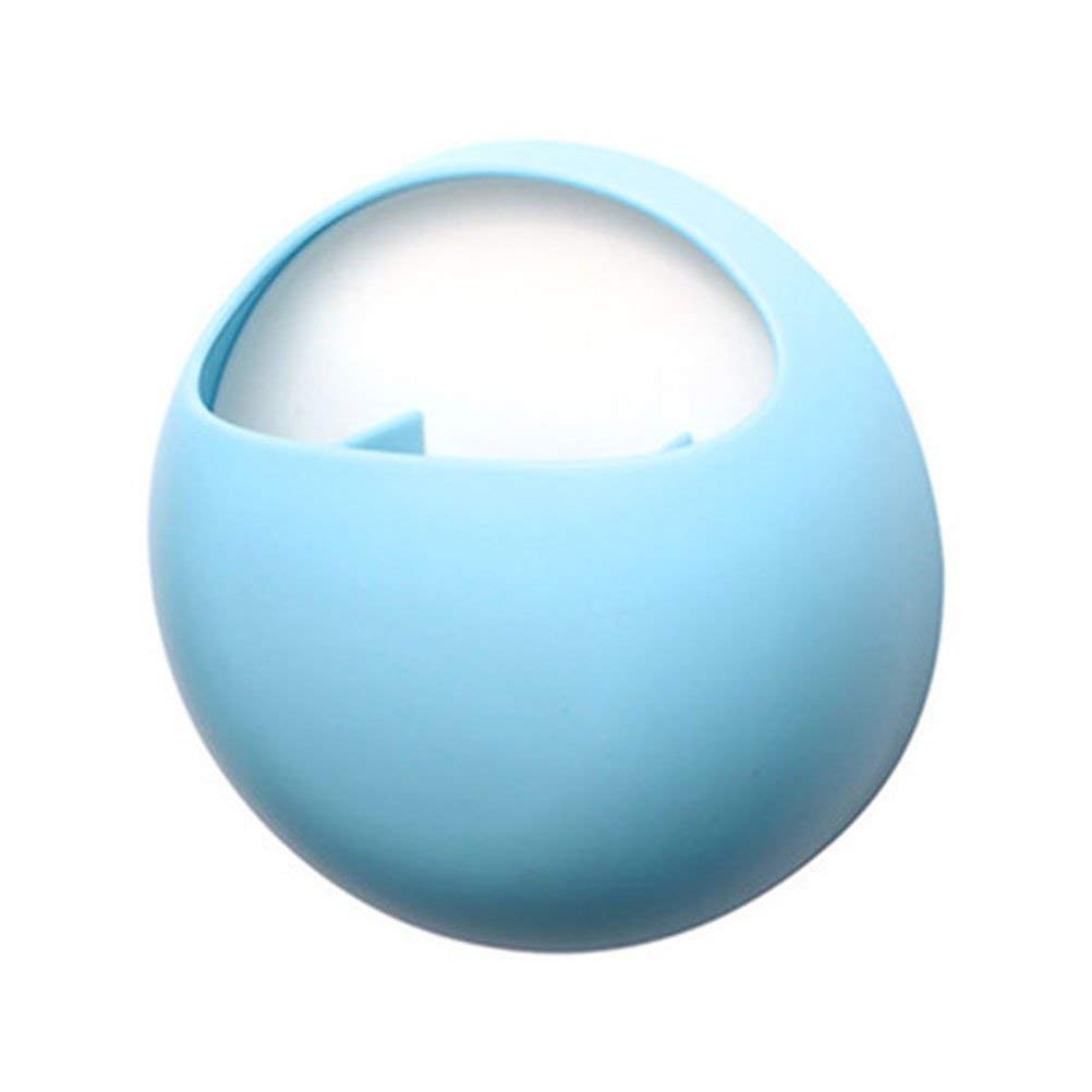 Supporto per spazzolino da denti da parete con ventosa, di alta qualità, per bagno, cucina, colore: blu
