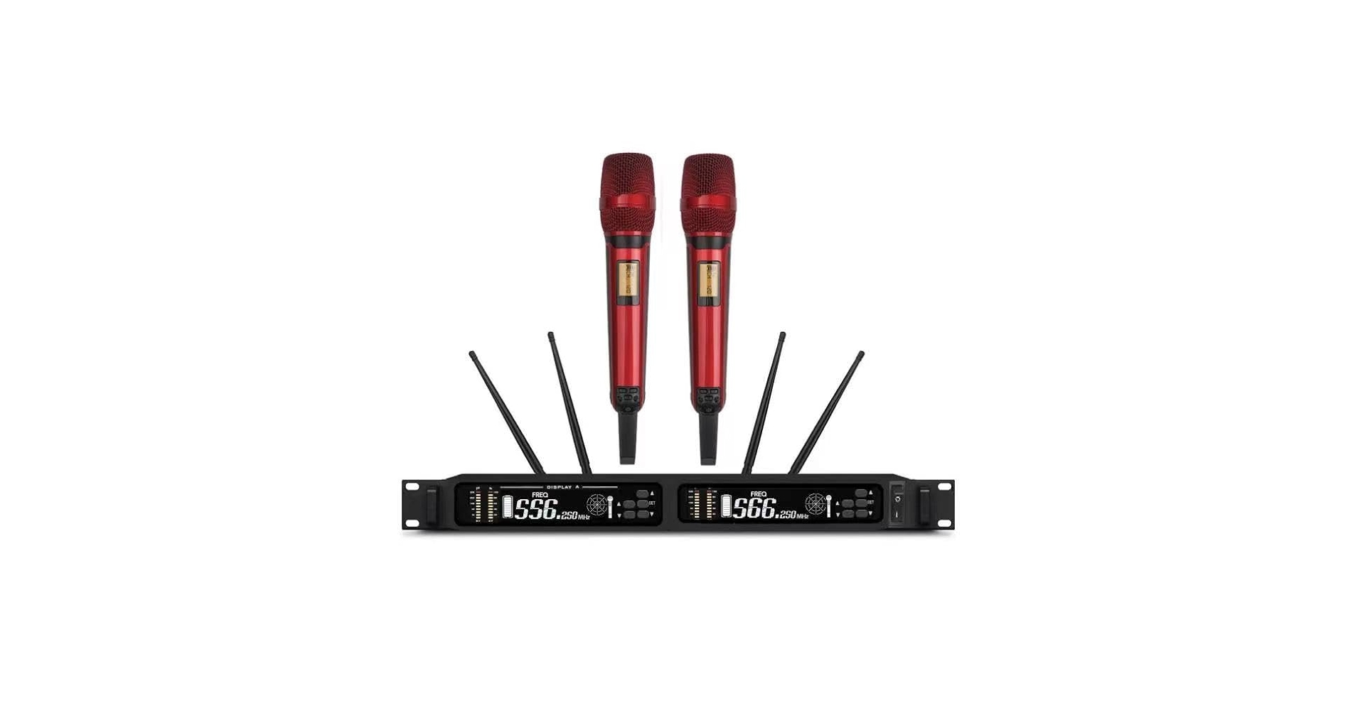 Amazon.com: UHF Wireless Microphone Systems, 2-Channel