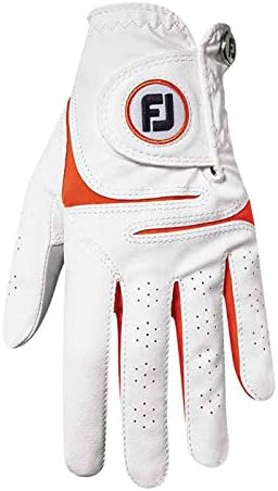 FootJoy WeatherSof Golf Glove Left Hand Orange (Size-24)