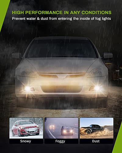 Autosaver88 Fog Lights Compatible With 2006 2007 Accord 06 07 Fog Light Replacement,With 12V 55W H11 Bulbs,Wiring Harness And Switch Smoke Lens #TOP1