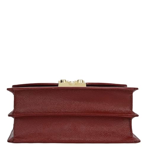 Image of Da Milano Leather Shoulder Bag for Women (00349D-OL)