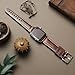 HUAFIY Compatible for iWatch Band 42mm 44mm 45mm46mm49mm, Grain Leather Band Strap for iWatch Series 10/9/8/7/6/5/4,3,2,1,Ultra, Ultra2