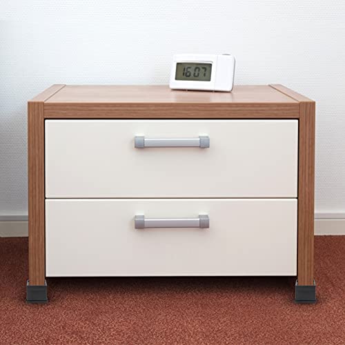 Btsd-Home Bed Risers 2 Inch Heavy Duty Furniture Risers Chair Table Legs Risers Great For Thin Legs Add 2" Height 4 Pack Square #TOP5