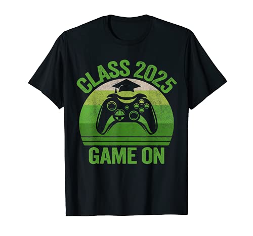 Vintage 9th Ninth Grade Class Of 2025 Game On Tee, Gamer T-Shirt Vintage 9th Ninth Grade Class Of 2025 Game On Tee, Gamer T-Shirt