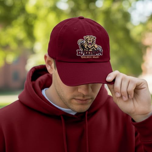 Gorra bordada ajustable universitaria KU Golden Bears miniatura 5