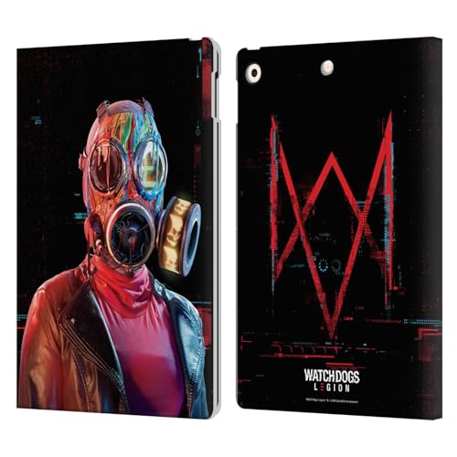 Coque iPad 10.2 antichoc et porte-carte Watch Dogs