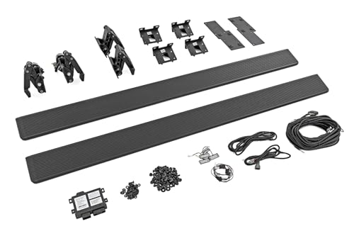 Estribos eléctricos Rough Country para Toyota Tacoma 2005-2023 miniatura 4