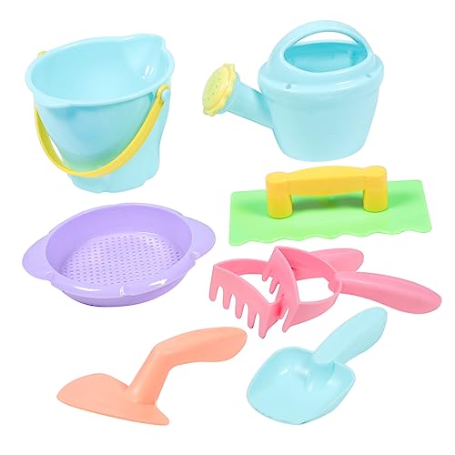 Hemoton 1 Set Beach Sand Digging Playset for Outdoor Fun Includes Shovel Rake Bucket and More for Beach Sandbox and Family Play Random Color