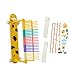 Yiju Kids Vertical Jump Measurement Tool for Home Use, Yellow Giraffe