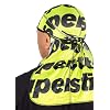 WAVEBUILDER Premium Superstitch Stretch Durag for Smooth and Uniform Hair Waves, Yellow and Black