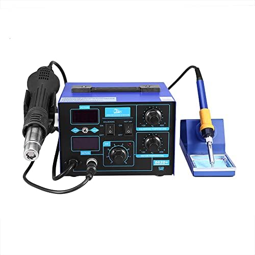 862D+ 2 in 1 Smart Digital Display Soldering Table with Temperatu...