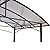 ZenithX Grill Gazebo 8x5ft,Outdoor Patio Canopy,BBQ shelter with Steel Hardtop and Side Shelves