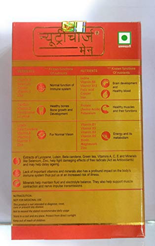 Image of Nutricharge Man & Nutricharge Woman Tablets (1 Month Pack) (60 Tablets)