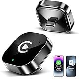USB C Wireless CarPlay & Android Auto Adapter, Wired to Wireless Dongle | Plug & Play Compatible with iPhone & Android Smartphones.