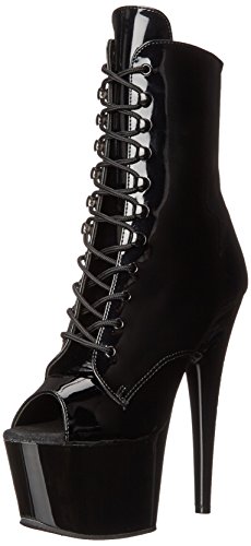 Pleaser Damen Adore-1021 Stiefel, Schwarz (Schwarz), 39 EU