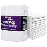 Avalon Kitchen Flour Sack Dish Towels (Value Pack of 15) – 28x28 inches – Made from 100% Ring-Spun Cotton – Lint Free with High Absorbency, Durability. Tea, Table, Cleaning, Drying - Multipurpose use