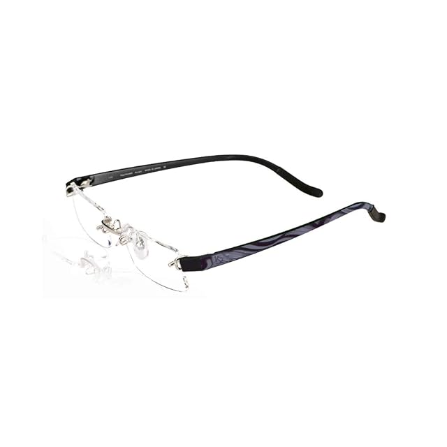 Kazuo Kawasaki Eyeglasses 705 Deco Wavy Black 19-35 Size 51 Shape SP
