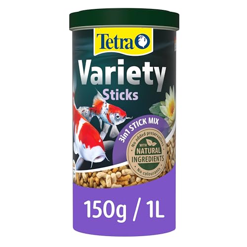 Tetra Pond Fish Food Variety Sticks 150g – biologically balanced for pond fish