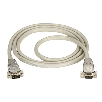DB9 Extension Cable W/EMI/RFI Hoods,