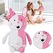 WINBST Danganronpa Monokuma Peluche Super Danganronpa Bianco e Nero Peluche Peluche Peluche Peluche Peluche Anime Rosa Orso Peluche Cartoon Peluche Regalo per Bambini Natale Compleanno