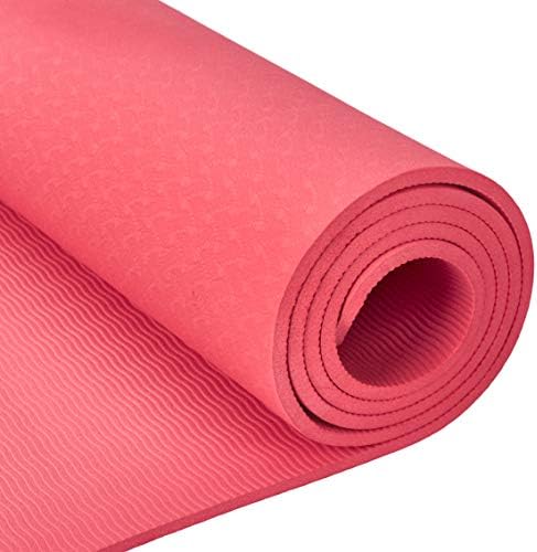Amazon Basics TPE Yoga Mat, 1/4"