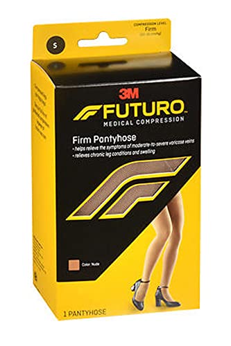 Futuro Pantyhose Brief Cut Panty Firm Small Nude 1 Pair