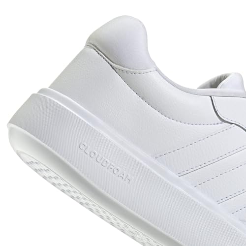 adidas Men's LITECOURT Shoes, FTWR White/FTWR White/FTWR White, 8 UK - Image 3