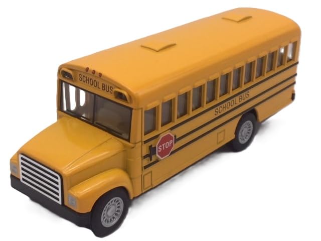 Amazon | スクールバス 通学バス 黄色 ミニカー おもちゃ 男の子 車