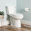 Bradenton 1.28 GPF Two Piece Elongated Toilet with 12" Rought-In and Right Hand Lever - Seat Included