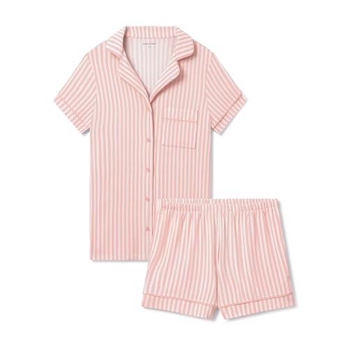 Image of Tommy John Women's Short Sleeve Top and Short Pajama Set