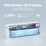 SUPERUS Pack batterie pour Meta Quest 3/3S & Oculus Quest 2, 5000mAh, PD20W Chargement rapide, extra 2-3H Temps de jeu, Compatible avec Original & Elite Straps, Portable léger rechargeable VR Accessoires