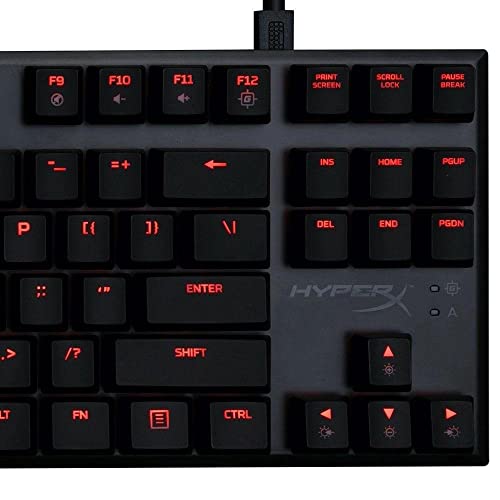 Teclado Mecanico Alloy FPS RGB Preto com Luz RGB, HyperX, HX-KB1SS2-US