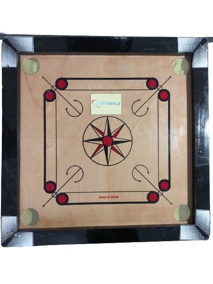ZENAMCO SPORTS Carrom Board (Round Pocket)(Pack of 1 Carrom Board, Striker, Coins and Powder) ((20x20) inch) (B0DC6JVHP1) Amazon Price History, Amazon Price Tracker