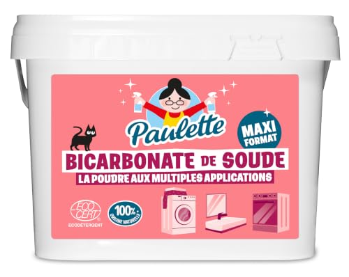Paulette - Bicarbonate de Soude - Nettoyant Multi-Usage Authentique - 4kg