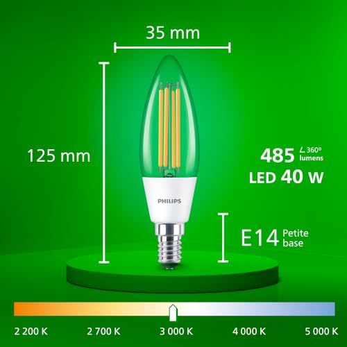 Philips Ampoule LED flamme E14 - vue 8