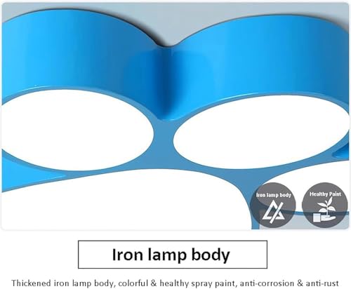 Plafonnier LED moderne acrylique haute diffusion pour un éclairage de chambre parfait - 5