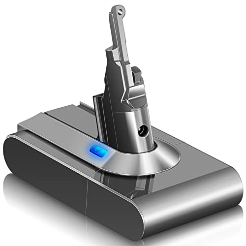 Batterie 4500 mAh pour Dyson V8 Batterie 21,6 V de rechange pour Dyson V8 Absolute Batterie V8 Animal V8 Exclusive V8 Fluffy V8 Motorhead Cover
