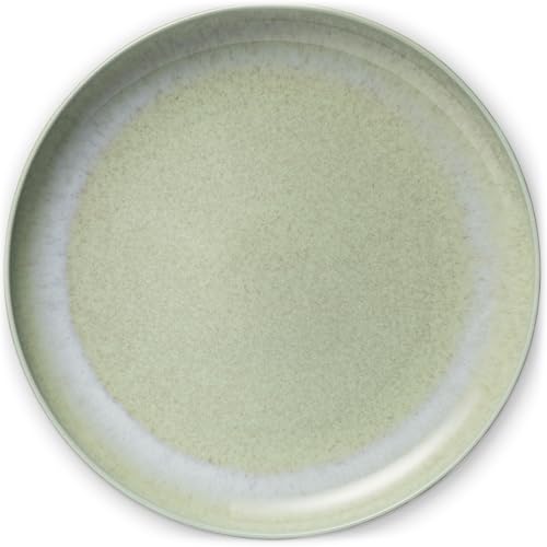 like. by Villeroy & Boch – Perlemor Alga Frühstücks- Dessertteller 24 cm Grün, Spülmaschinenfest, Mikrowellensicher, Geschirr, Kleiner Teller, Frühstücksteller Keramik, Premium Porzellan