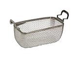 Branson 100-916-334 Stainless Steel Mesh Basket for Model 2800 Bransonic Ultrasonic Cleaners, 1/4' Mesh Size