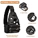 BAIGIO Mochila Cruzada para Hombro Bandolera Mochila de Pecho Estilo Militar Sling...