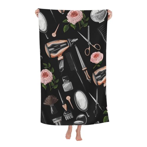 Toallas Desechables Peluquería Negras Marca HYUNDP