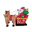 Santa Claus and Deers