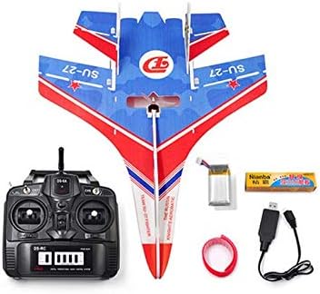 Flycoo2 RC Fixed-Wing Mini Fighter SU-27 Stunt Fly DIY Magic Broad Assembly Professional Anti-Collision Resistant to Fall RTF
