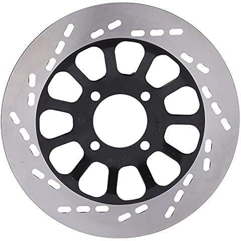 Akozon Brake Disc, 220mm / 8.7in Coil Diameter Brake Disc Replacement for 150cc PIT Trail Dirt Bike Motorcross Cover