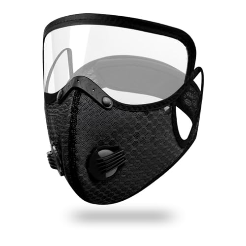 ZEPFJHE Polen reutilizable antipolvo, unisex, transpirable, con cinta elástica para las orejas, para ciclismo al aire libre, deportes, deportes